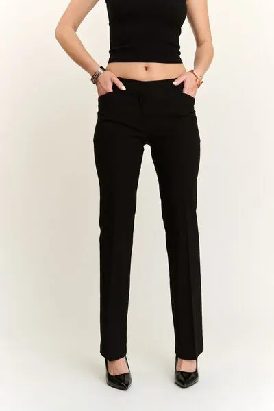 ADORA Regular Rise Slim Bootcut Pants