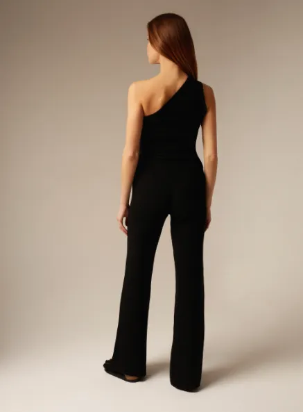 COMO CASHMERE TROUSER IN BLACK