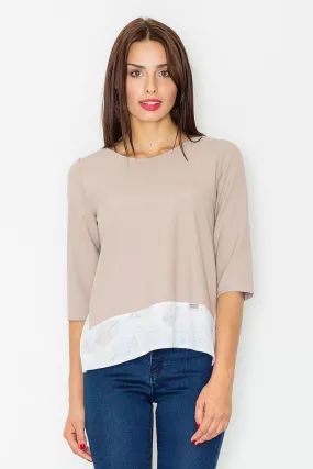 Elegant 3/4 Sleeve Top - The Ultimate Wardrobe Staple