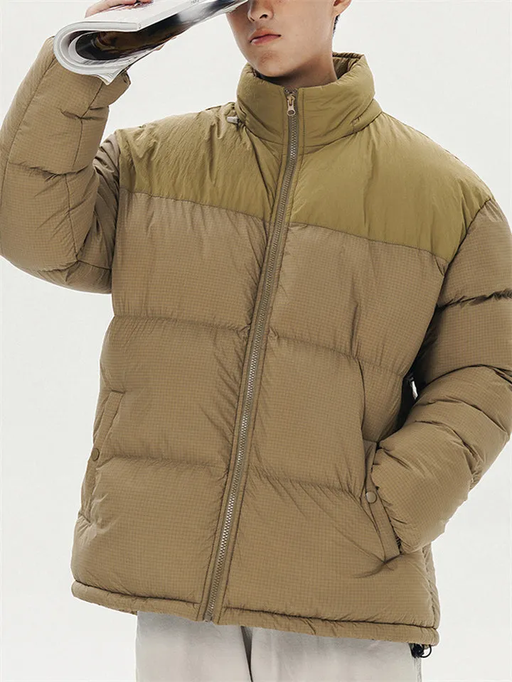 High Street Fashion Winter Warm Quilted Coats for Men