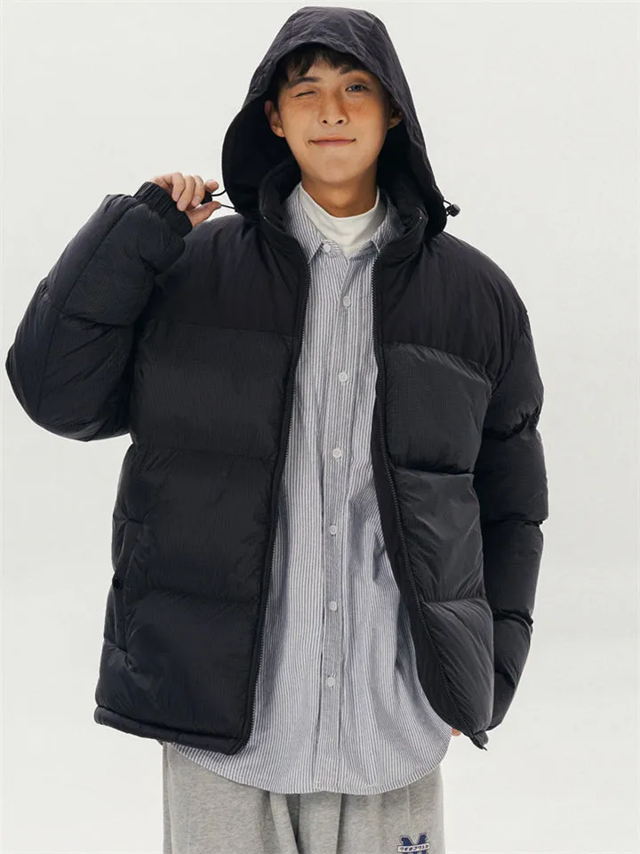 High Street Fashion Winter Warm Quilted Coats for Men