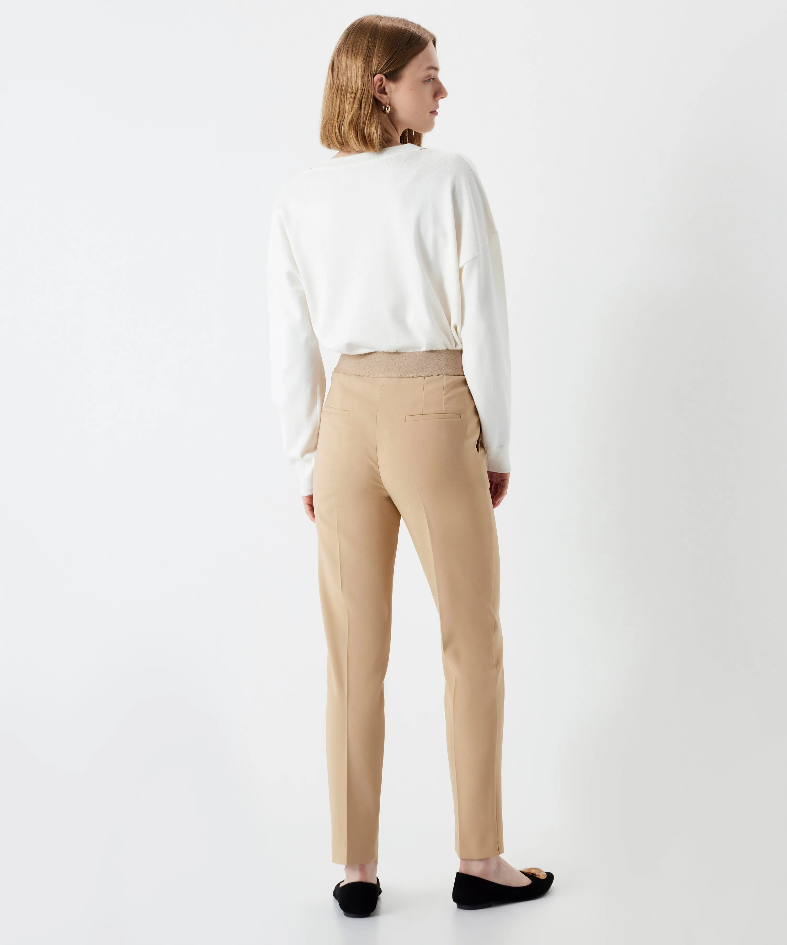 Ipekyol Skinny Fit Trousers Natural