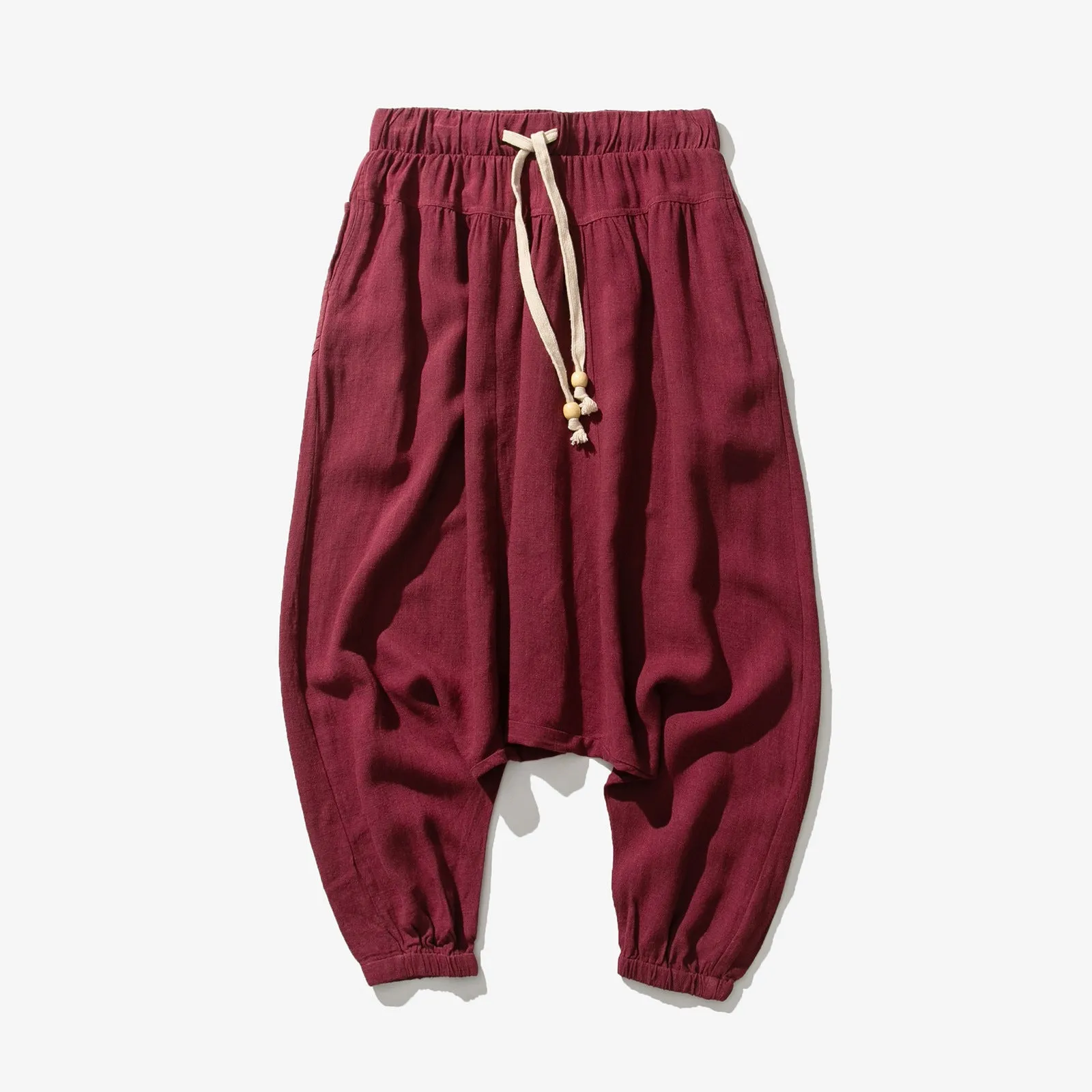 Loose Fit Drop Crotch Pants