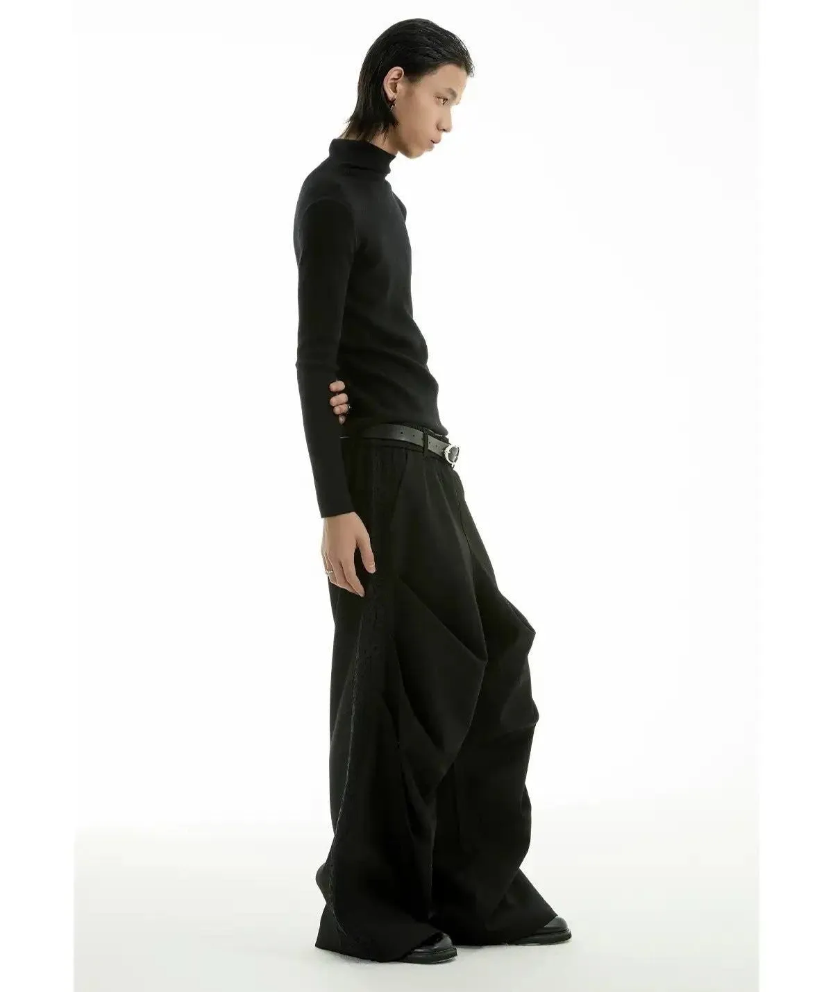 Loose Fit Wide Versatile Pants