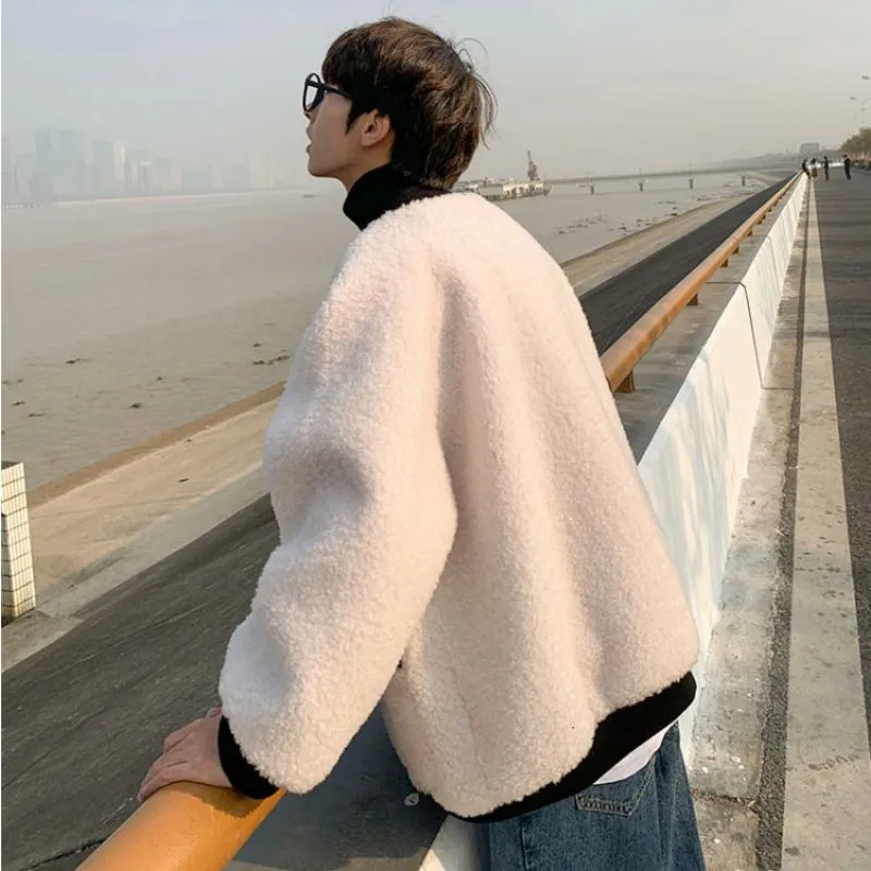 Men's Autumn Thick Warm Woolen Coat