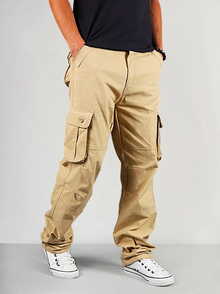 Versatile 100% Cotton Cargo Pants