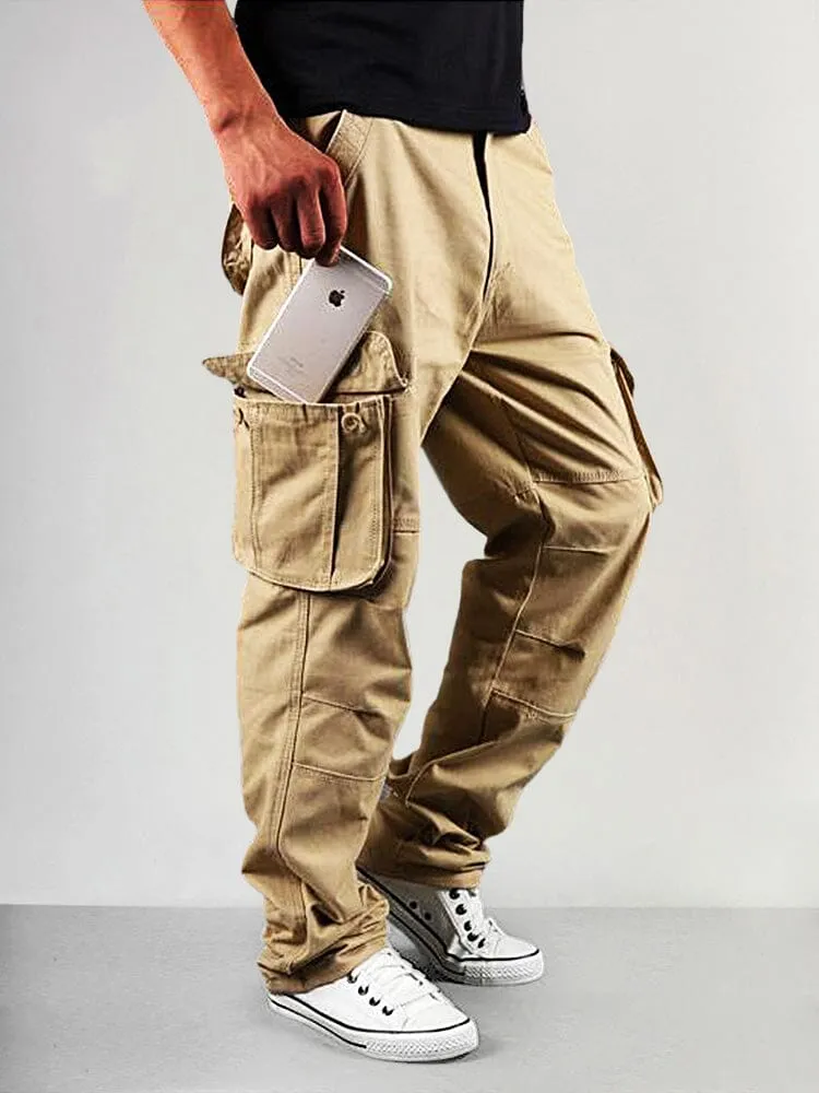 Versatile 100% Cotton Cargo Pants