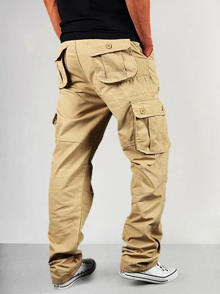 Versatile 100% Cotton Cargo Pants