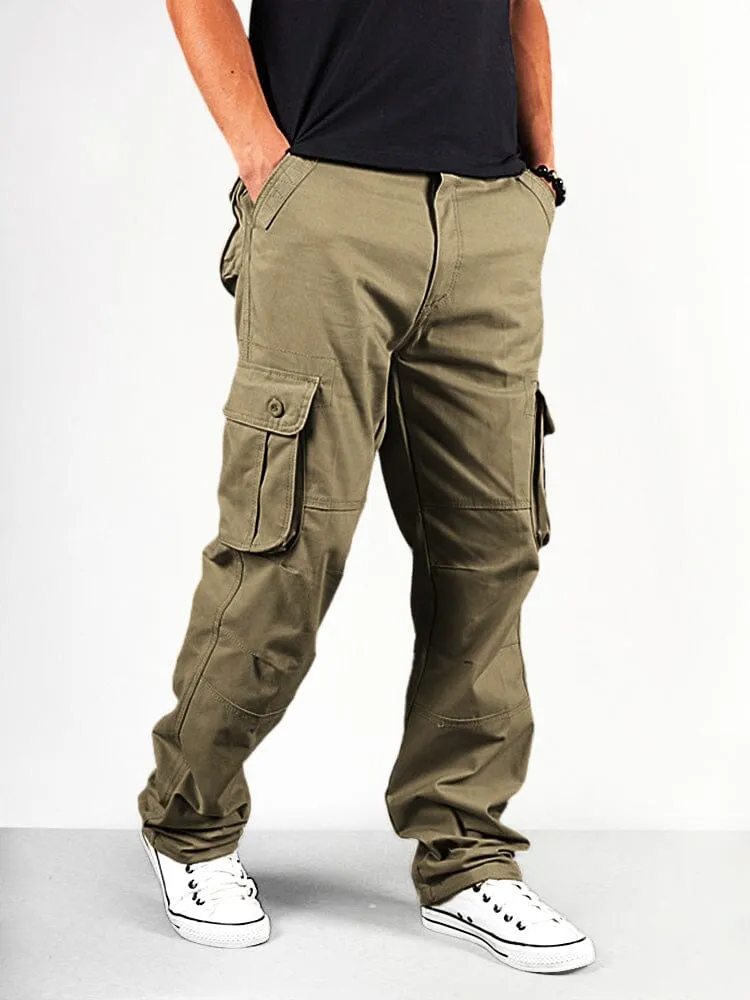 Versatile 100% Cotton Cargo Pants