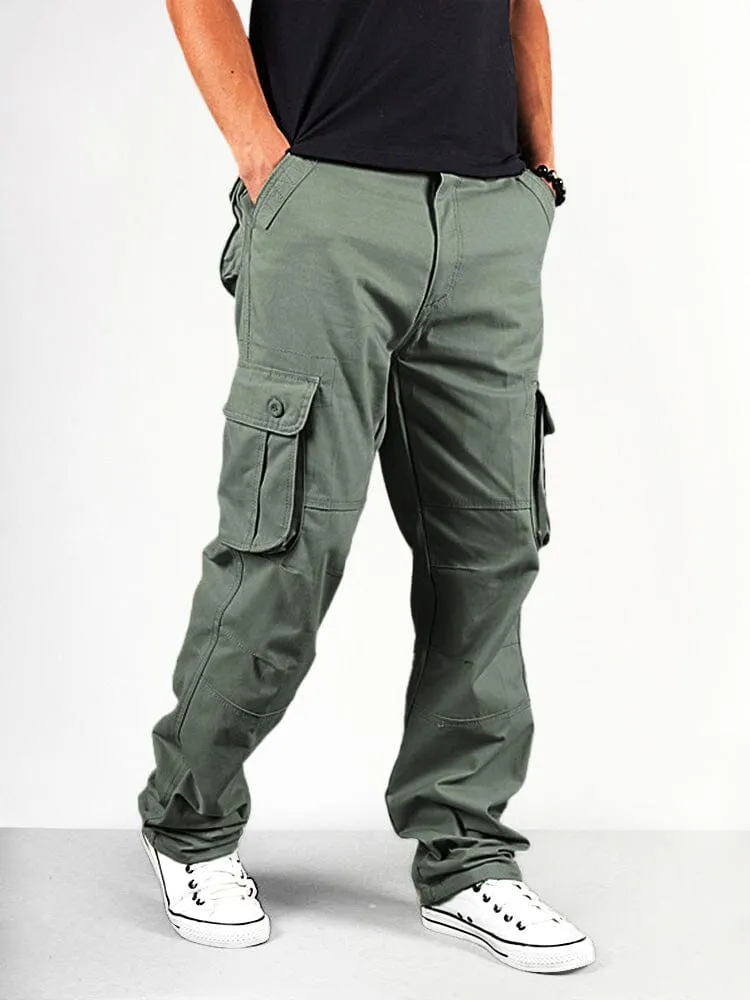 Versatile 100% Cotton Cargo Pants