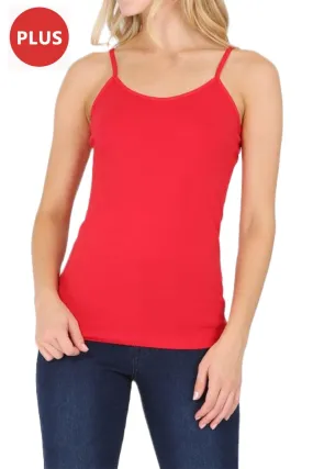 Women's Plus Size Spaghetti Strap Camisole Tank Top