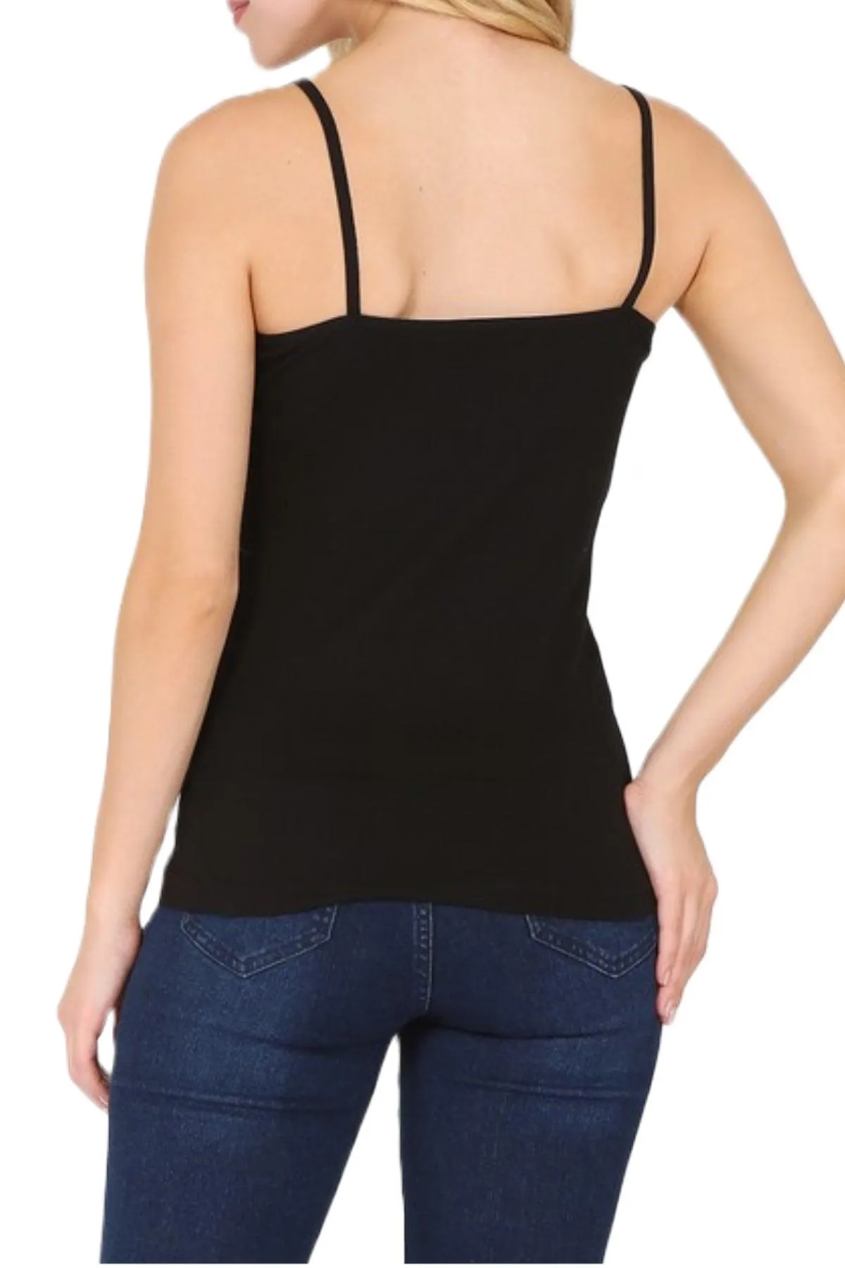 Women's Plus Size Spaghetti Strap Camisole Tank Top