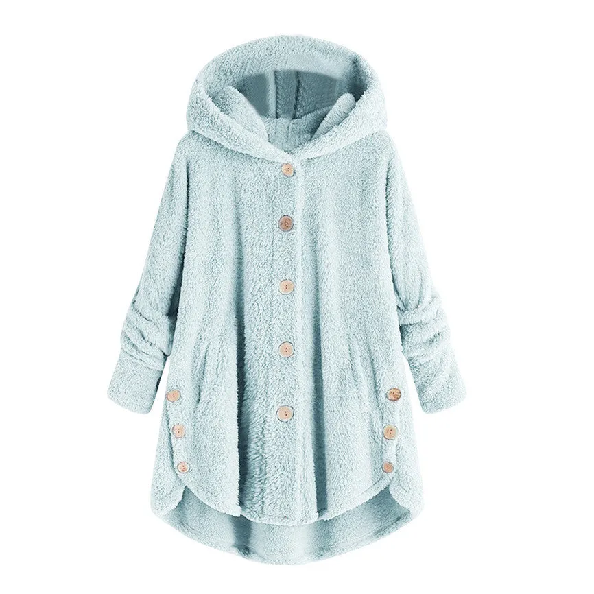 Women's Warm Hooded Coat | Plus Size